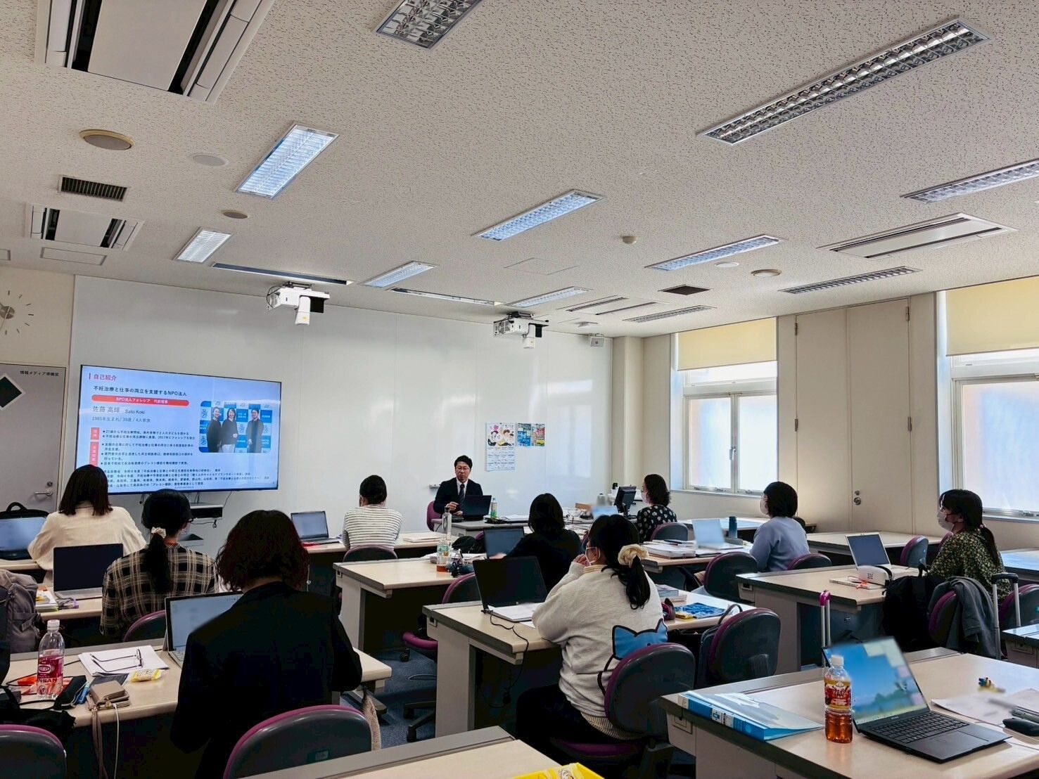 英ウィメンズクリニック・大阪信愛学院大学様で講義をさせていただきました